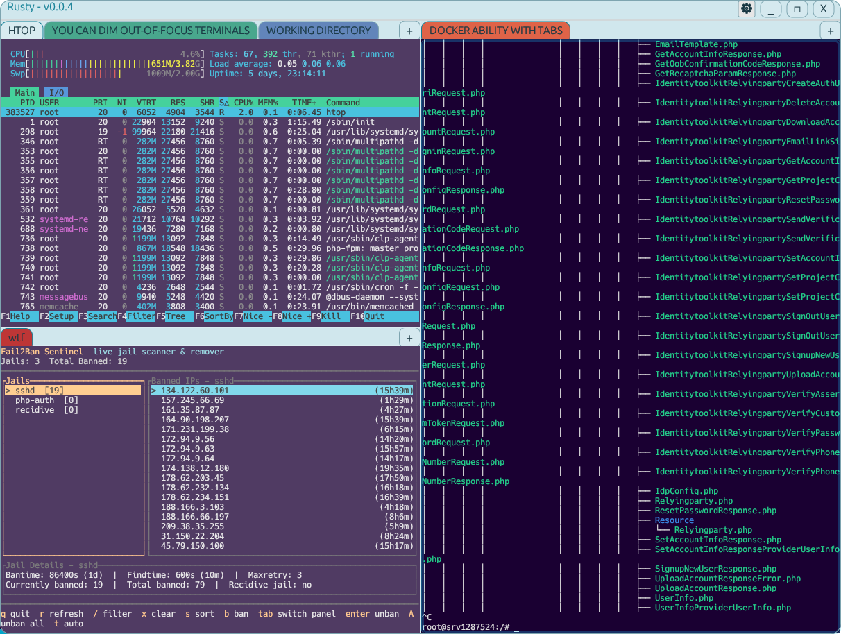 OceanBreeze theme preview