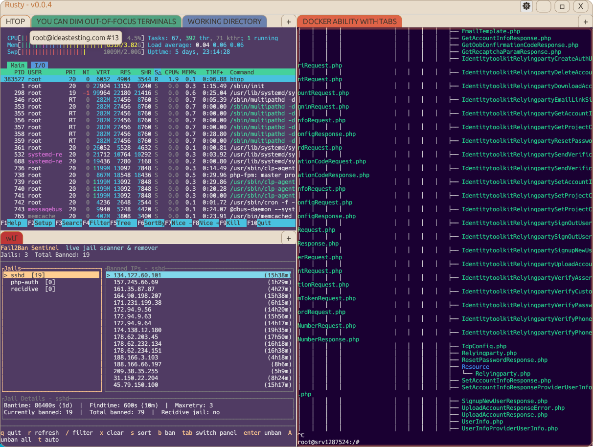 Sandstone theme preview